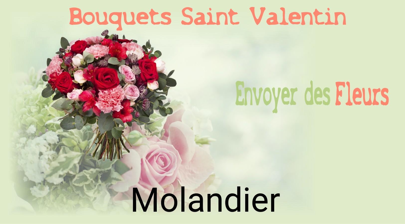 Roses de Saint-Valentin livrées à Molandier